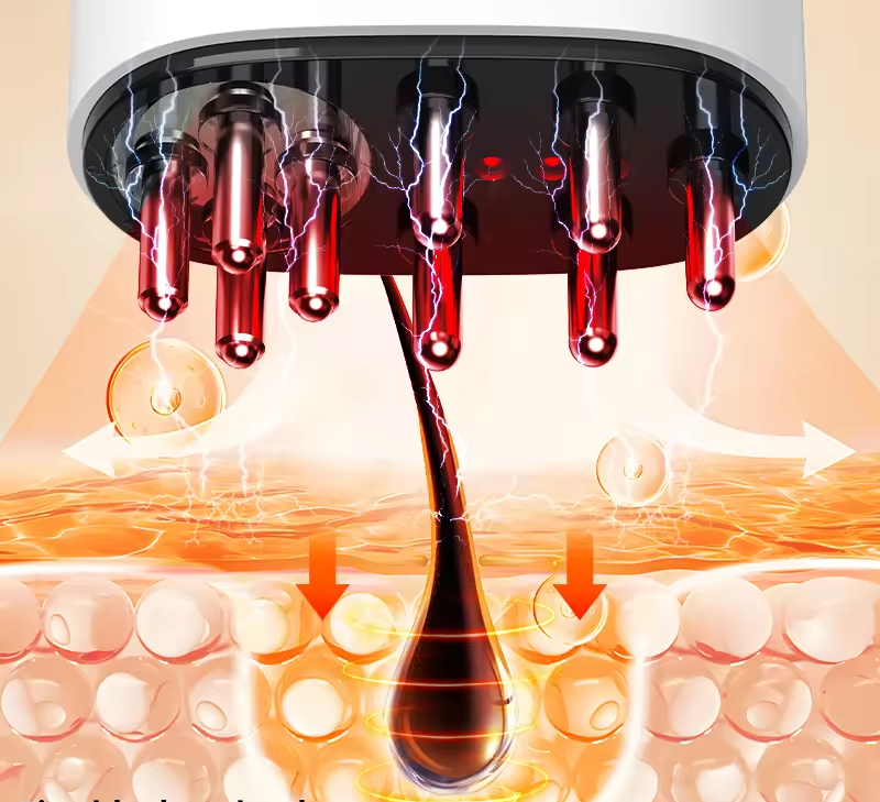 Vibrantify Microcurrent & Red-Light Scalp Oil Applicator